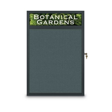 United Visual Products Open Faced Traditional Corkboard, 60x48" UV644A-GOLD-APRICOT
